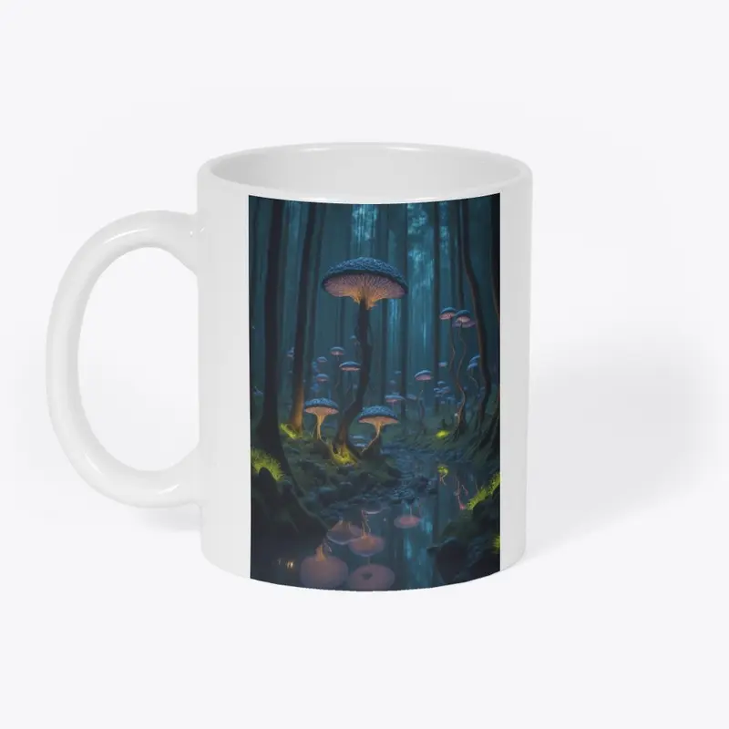 Magical Mushroom Forest Print