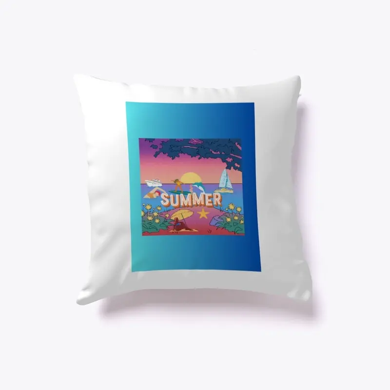 Summer beach print