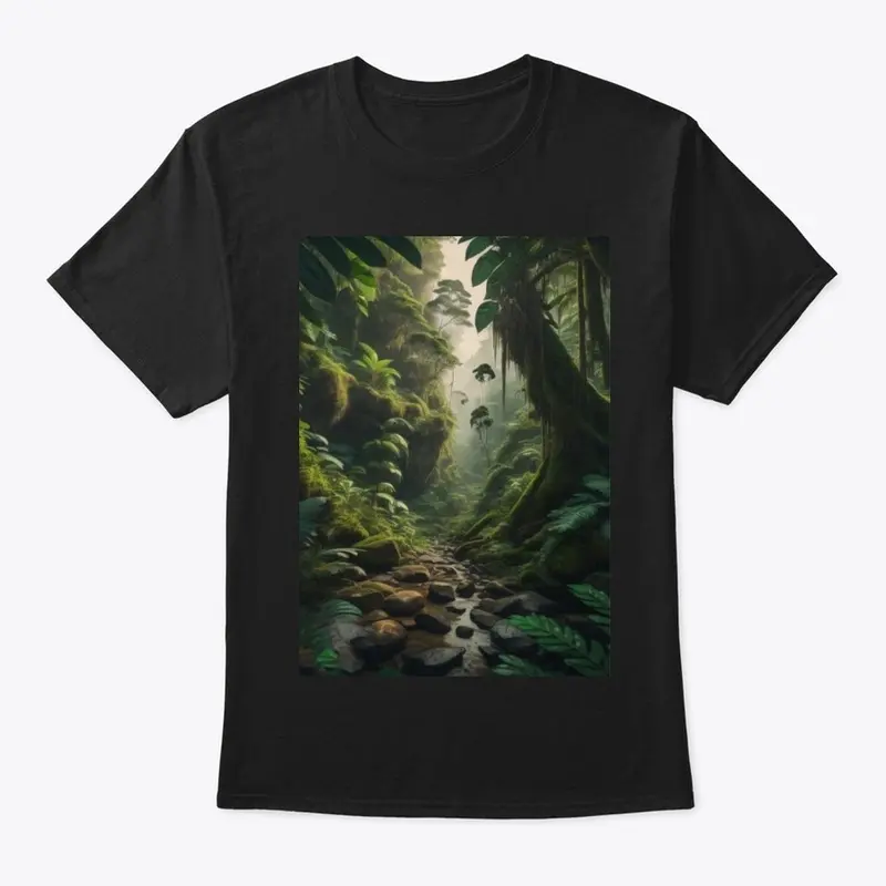 Beautiful rainforest print