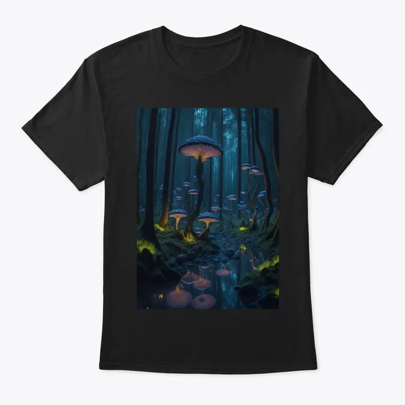 Magical Mushroom Forest Print