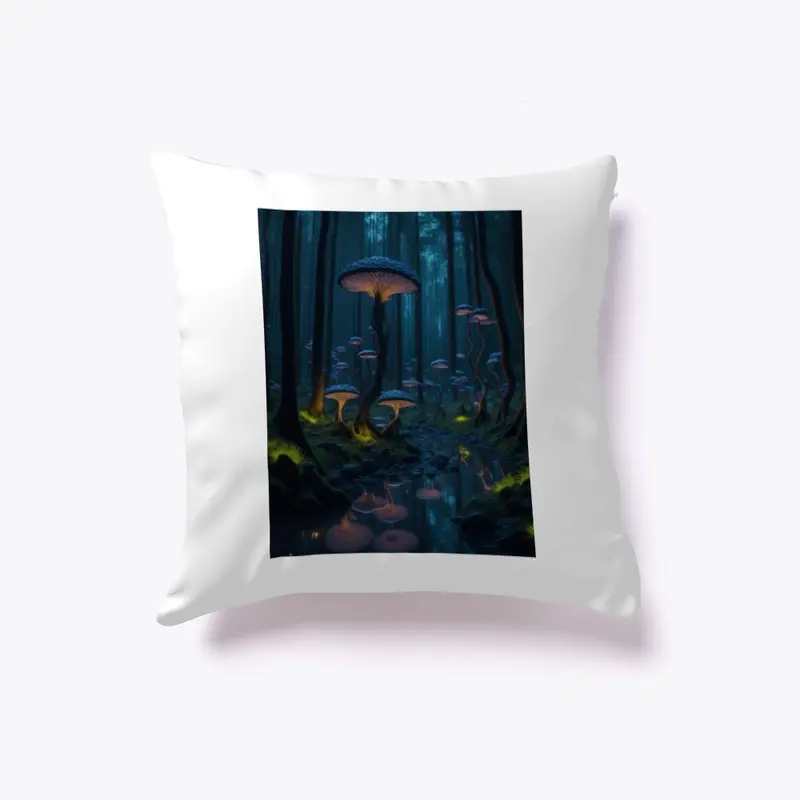 Magical Mushroom Forest Print