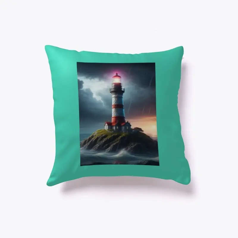 Light house island print